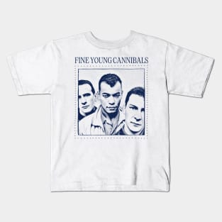 Fine Young Cannibals - Retro Fan Art Kids T-Shirt